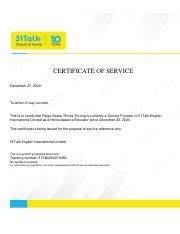 51Talk English International Limited.